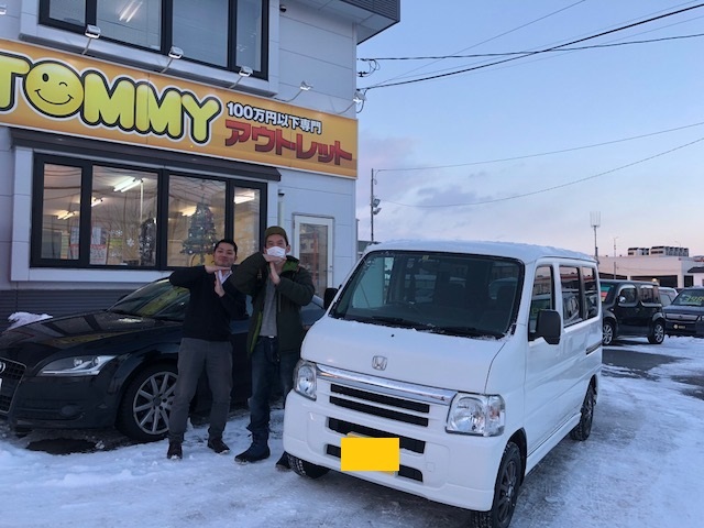 12月16日（土）＊しまブログ＊フリードK様＆アウトランダーM様＆バモスT様納車(ﾟωﾟ)♪TOMMYアウトレット☆_b0127002_19242372.jpg