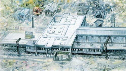 鉄道絵画発→ピカソ行　コレクションのドア、ひらきます　＠東京ステーションギャラリー_b0044404_11275179.jpg