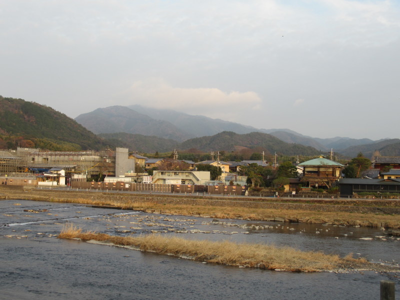 嵐山　渡月橋から_e0048413_17404036.jpg