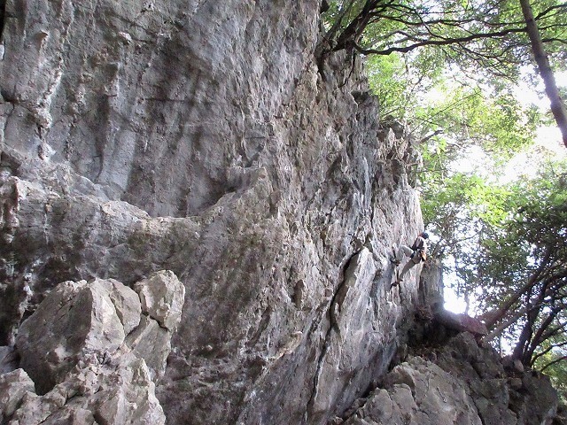 奥武蔵の岩場訪問　越生町の聖人岩　　　　　Rock Climbing at Shoniniwa in Ogose, Saitama_f0308721_23172416.jpg