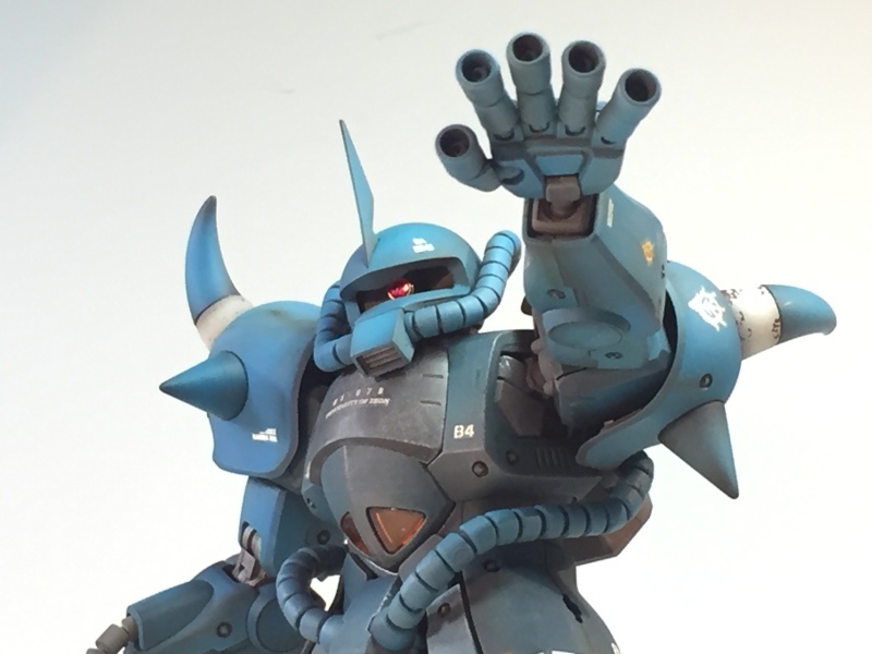 MGグフカスタム　ランバ・ラル専用機全塗装完成品 完成品 YMS-07B グフ ランバ・ラル上級大尉専用機 | Modelers