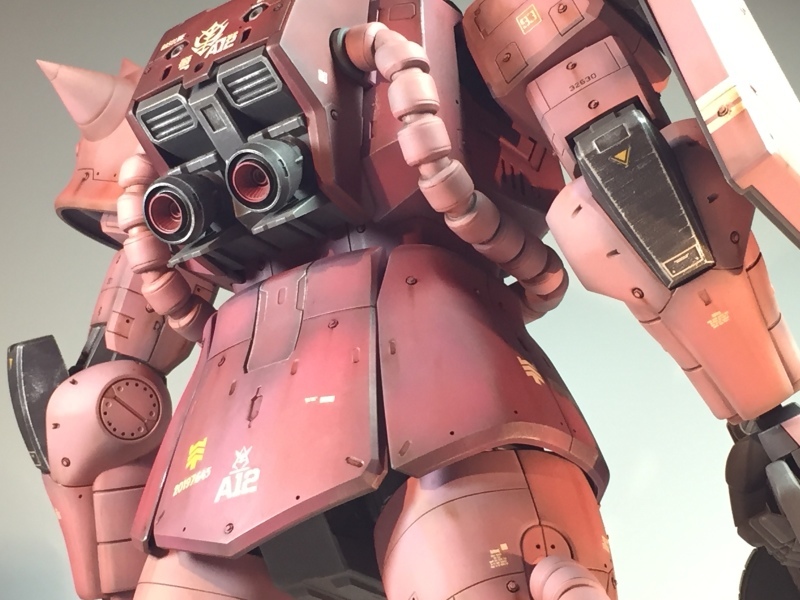 メガサイズモデル 1/48 MS-06S シャア専用ザクⅡ モノアイ発光