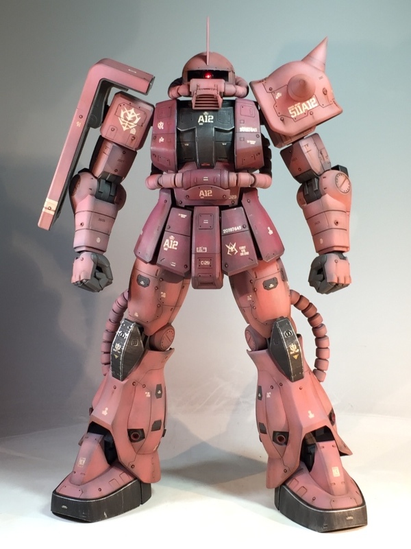メガサイズモデル 1/48 MS-06S シャア専用ザクⅡ モノアイ発光 メガサイズモデル 1/48 MS-06S シャア専用ザクⅡ モノアイ発光