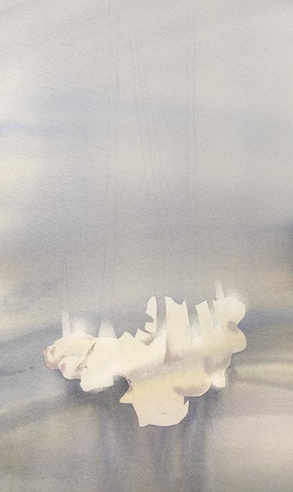 生姜 水彩画_f0176370_16391050.jpg