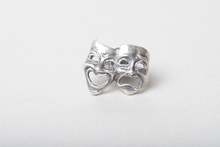 RATS TWO FACE PINS BRASS MASA SCULP ピンズ RATS TWO FACE PINS BRASS MASA SCULP ピンズ 小物