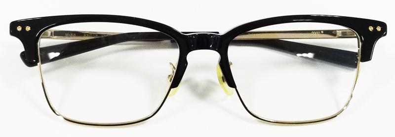 999\'9(フォーナインズ)ニューコレクション「眼鏡は道具である」新作ミックスフレームM-56入荷！_c0003493_09390171.jpg