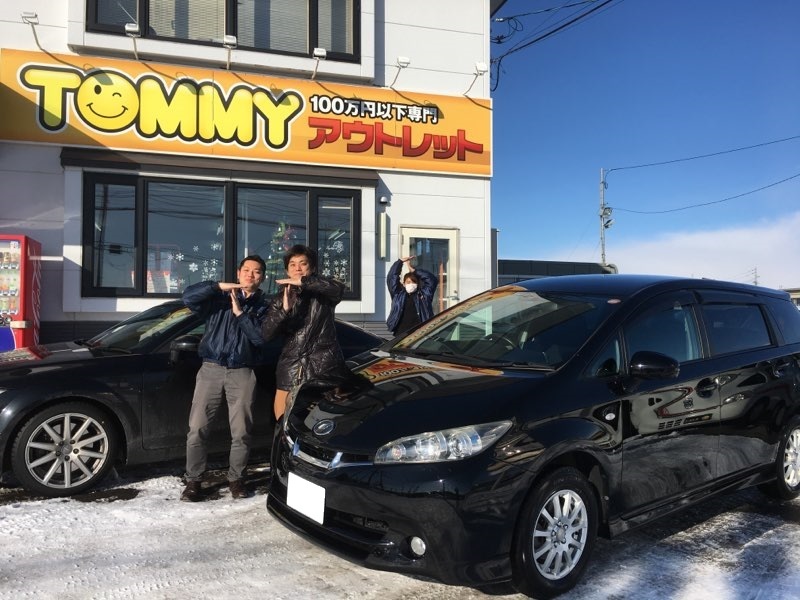 12月17日(日)☆TOMMYアウトレット☆あゆブログ(´•ω•`๑)　ウィッシュH様納車♪自社ローン・ローンサポート_b0127002_16495045.jpg