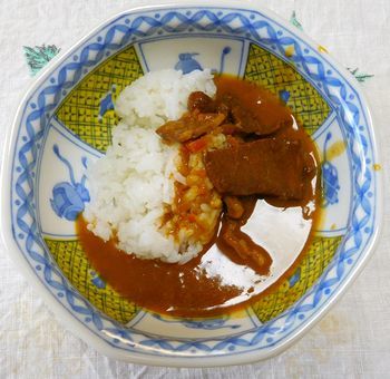 本日のカレー　2017/12/12_b0044404_13083798.jpg