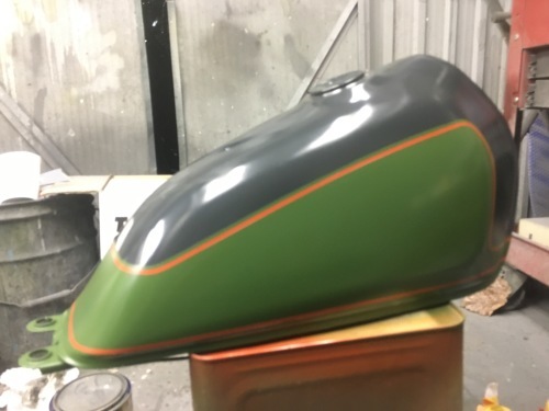 Y様グラストラッカー タンクペイント！ : JET CUSTOM CYCLESの