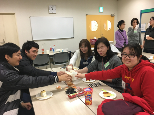 日曜朝教室 忘年会_e0175020_17441388.jpg