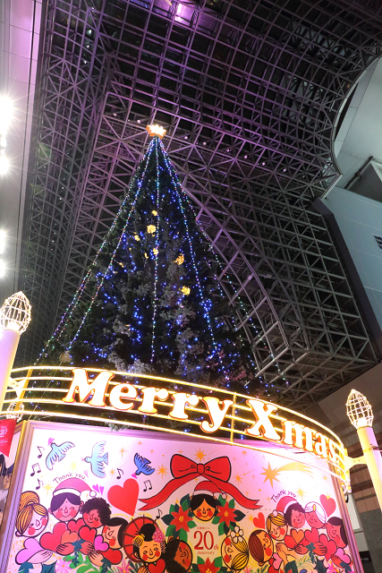 京都駅ビル クリスマスイルミネーション2017_b0169330_16524998.jpg