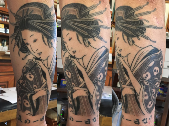 花魁のタトゥー ｓｈｕｎ Gooddays Tattoo