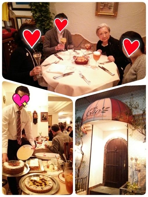 麹町 エリオロカンダイタリアーナ お祝会_a0264383_18424217.jpg