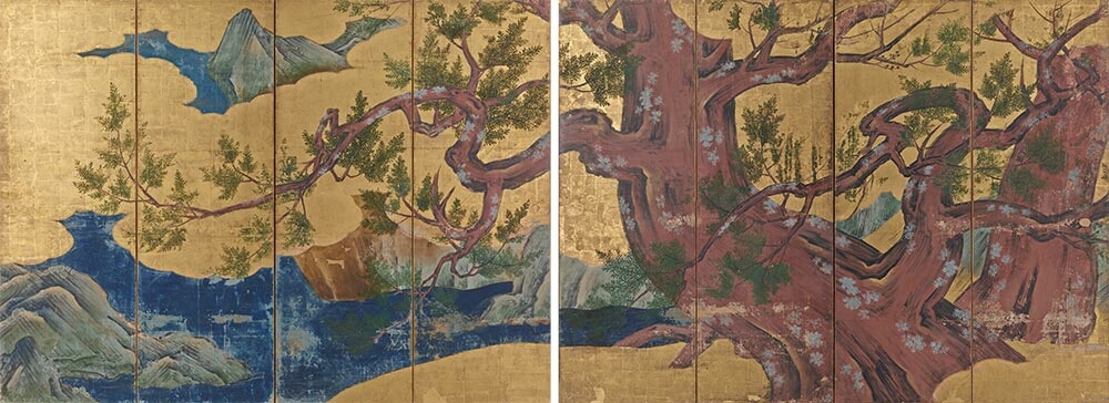 大洪水図屏風 : Boyoyon academia de artes 大洪水図屏風 : Boyoyon academia de artes