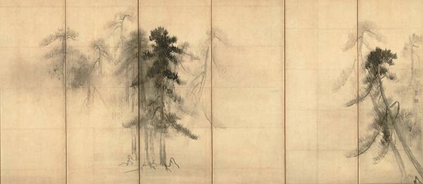 大洪水図屏風 : Boyoyon academia de artes