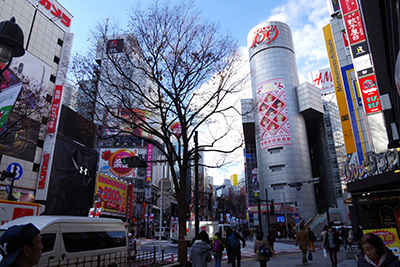 12月18日(月)の109前交差点_b0056983_14525555.jpg