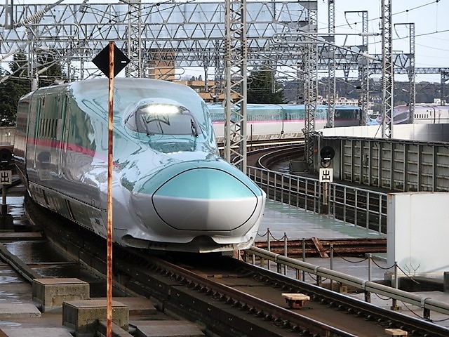 藤田八束の鉄道写真 東北新幹線仙台駅にて撮影 新幹線 はやてとこまち 連結車 藤田八束の日記 藤田八束の鉄道写真 東北新幹線仙台駅にて撮影 新幹線 はやてとこまち 連結車 藤田八束の日記