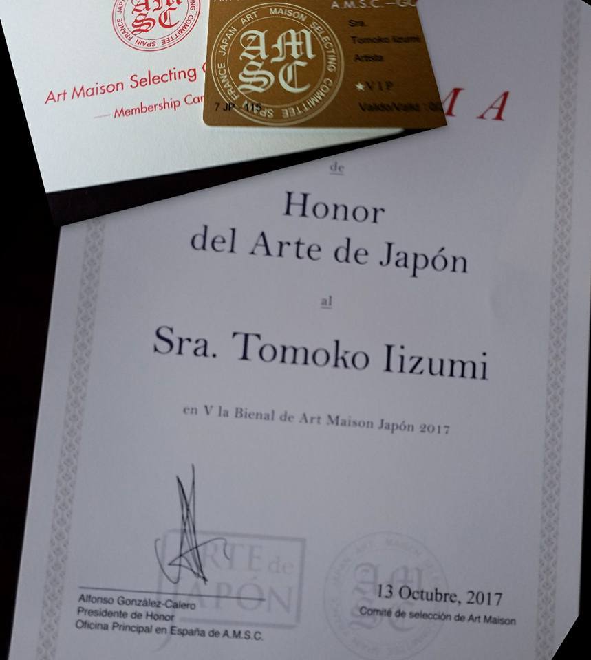 PSAインストラクターの飯泉友桃子さんがスペインで表彰をいただきました。_f0071893_07232091.jpg
