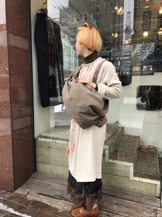 KAPITAL キャピタル リネンドンゴロス TRANSIT スナフキンBAG 【公式通販】