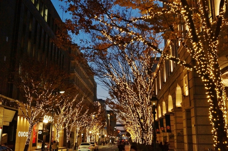 神戸旧居留地(大丸神戸店)のイルミネーション_b0063958_00030606.jpg