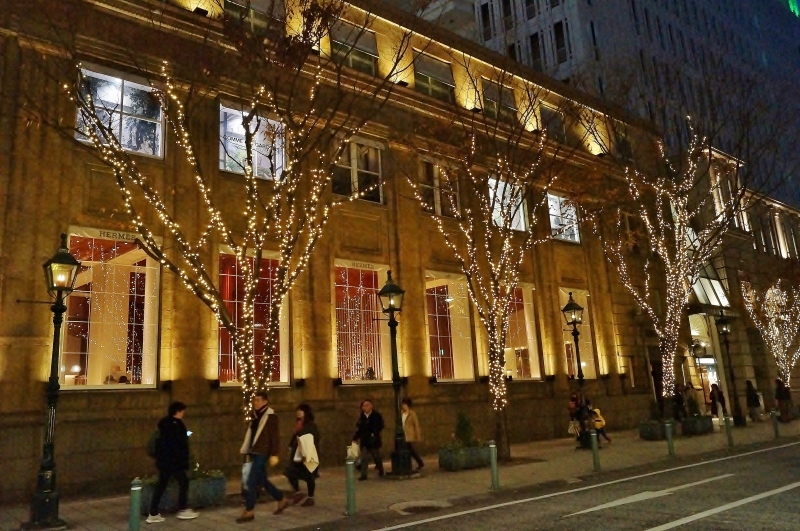 神戸旧居留地(大丸神戸店)のイルミネーション_b0063958_00044911.jpg