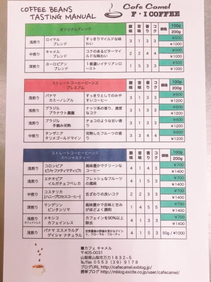 販売中珈琲豆(2017/12/17現在)_d0233577_22161454.jpg