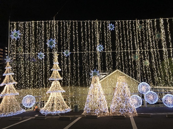 杉乃井ホテル イルミネーション（別府市観海寺）・１_f0364707_00030620.jpg