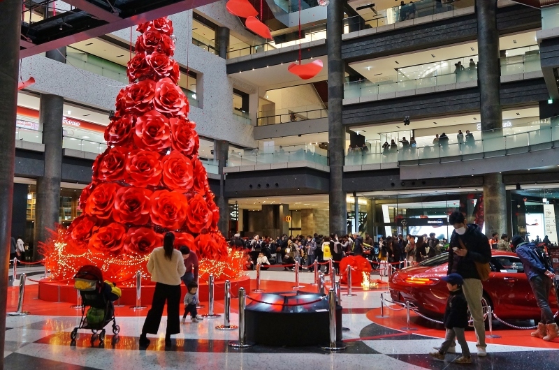 大阪グランフロントのクリスマスツリー_b0063958_21483424.jpg