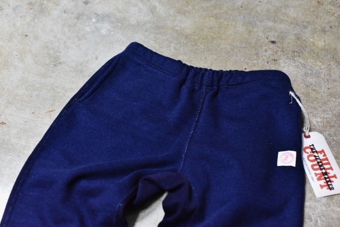 FULL COUNT ・・・ 25周年限定・極上「吊り編み」Indigo SWEAT PANTS!★!_d0152280_16281917.jpg