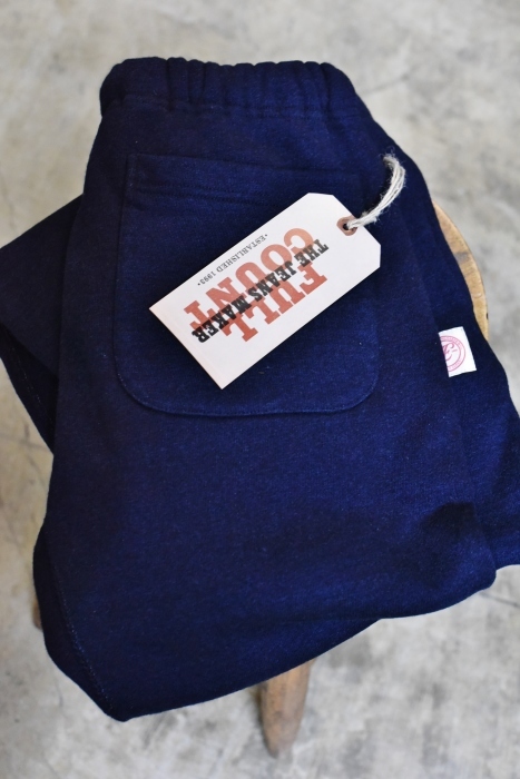 FULL COUNT ・・・ 25周年限定・極上「吊り編み」Indigo SWEAT PANTS!★!_d0152280_16283849.jpg