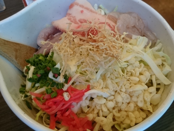 12/21 お好み焼 道とん堀 日野多摩平の森店 鉄板ランチ¥756 + 生ビール中¥452_b0042308_23440346.jpg