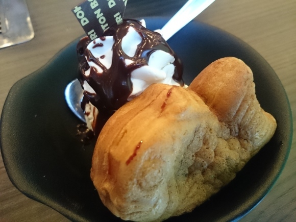 12/21 お好み焼 道とん堀 日野多摩平の森店 鉄板ランチ¥756 + 生ビール中¥452_b0042308_23442604.jpg