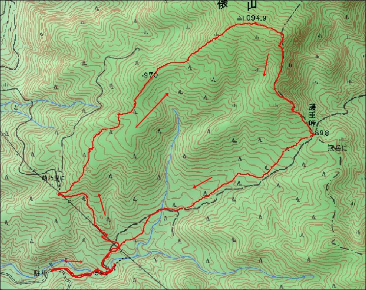 俵山（護王峠経由）_f0193521_822117.jpg