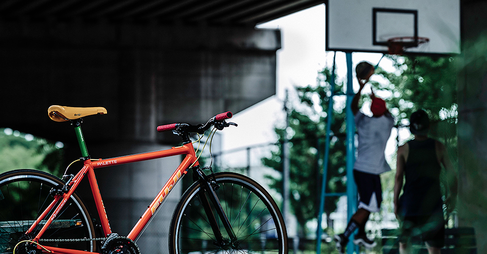 2018 FUJI PALETTE パレット fuji フジ 自転車女子 自転車ガール おしゃれ自転車 クロスバイク ポタリング オシャレ自転車_b0212032_18085982.jpg
