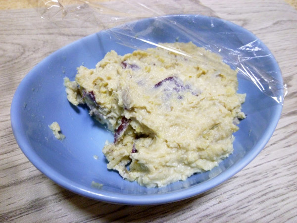 【自作】豆腐ムース さつまいも味_c0152767_21200680.jpg