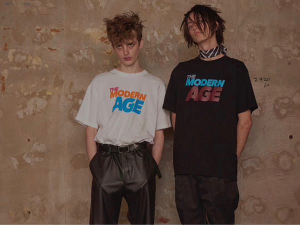 LITTLEBIG(リトルビッグ) the modern age L／S tee プリント