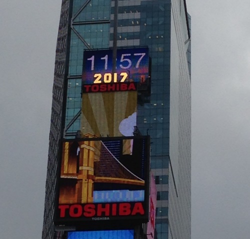 東芝の看板@タイムズスクエア : The Big Apple 日記