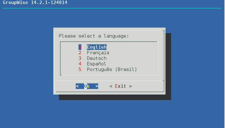 GroupWise 2014 R2 SP1 の SLES12 へのインストール(一部不具合あり)_a0056607_10295738.jpg