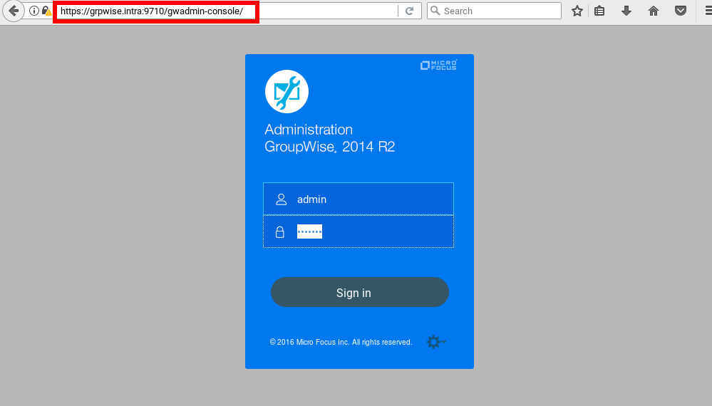 GroupWise 2014 R2 SP1 の SLES12 へのインストール(一部不具合あり)_a0056607_10345006.jpg