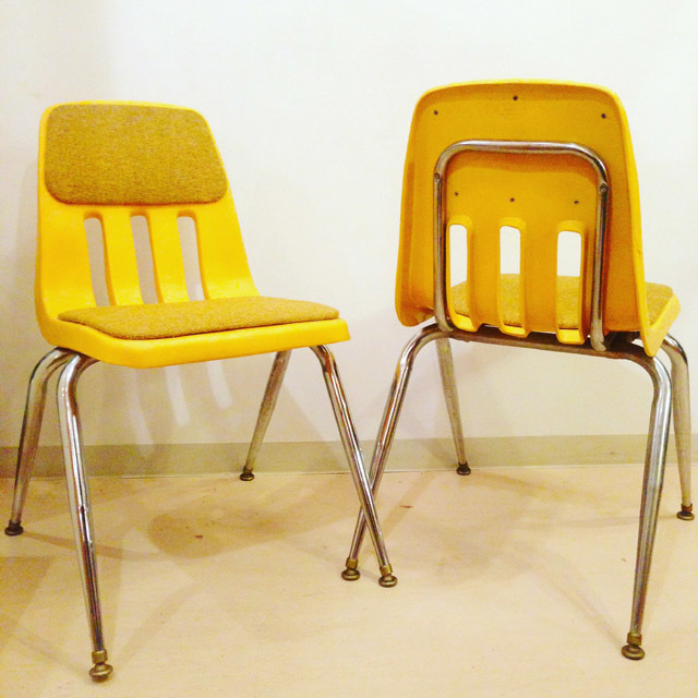 1960-70's U.S Vintage】 VIRCO/ 9000 Chair スタッキング スクール