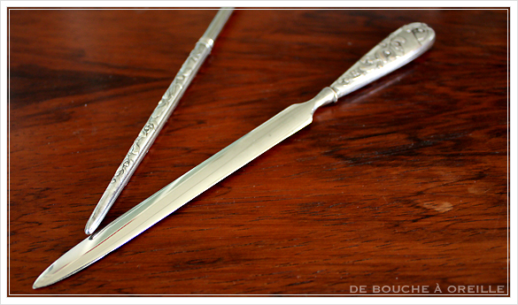 necessaire d\'ecriture ヤドリギをモチーフとした筆記用具のセット フランスアンティーク_d0184921_16124021.jpg