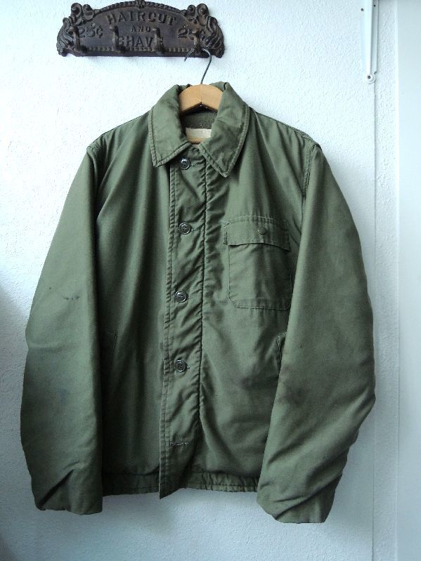 60S U.S.NAVY A-2 DECK JACKET CONMAR ZIP--RECOMMEND-- : 38CLOTHING BLOG