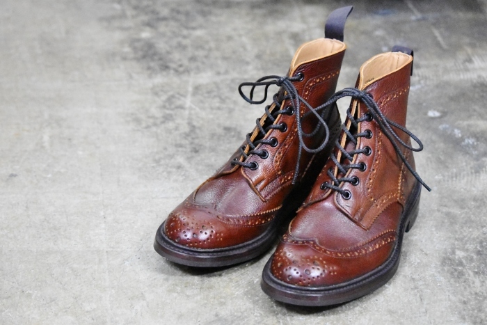 X\'mas Present!に。。。其の③・(^^♪ KUDU LEATHER・別注Tricker\'s 第2弾!!_d0152280_08345382.jpg