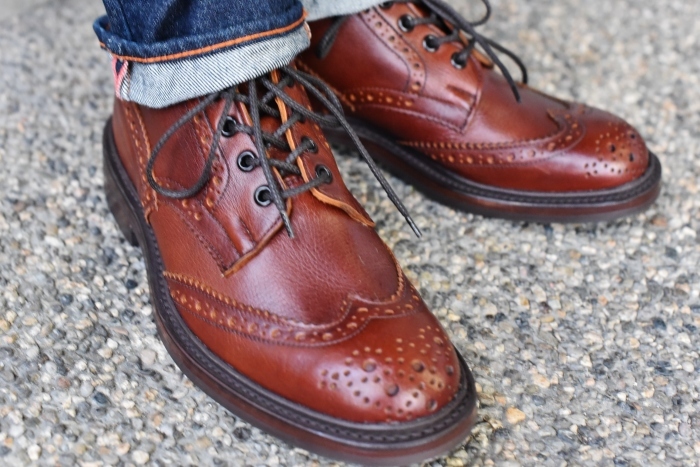 X\'mas Present!に。。。其の③・(^^♪ KUDU LEATHER・別注Tricker\'s 第2弾!!_d0152280_08483906.jpg