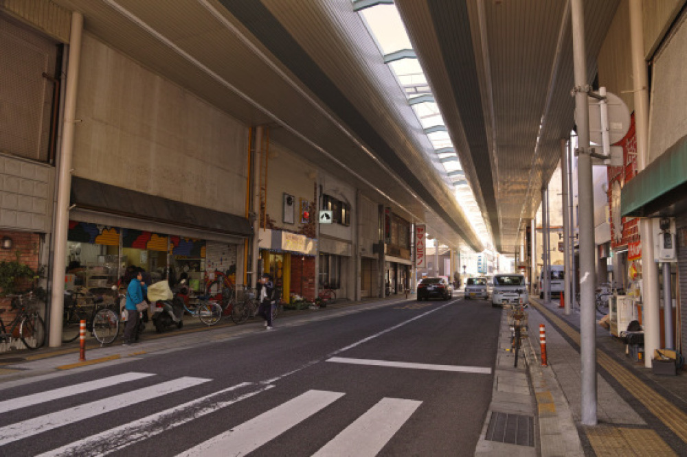 香川県丸亀市 浜町商店街 風じゃ 香川県丸亀市 浜町商店街 風じゃ