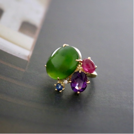 『 CANDY-DREAMS RING; K18YG 』_f0085225_12144067.jpg