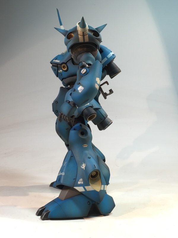 MG 1/100 MS-18E ケンプファー 戦場風 モノアイ発光 サクロプス