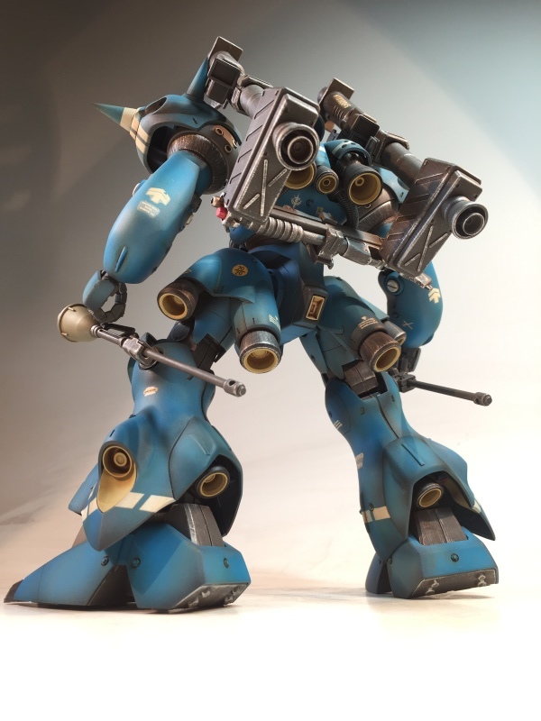 MG 1/100 MS-18E ケンプファー 戦場風 モノアイ発光 サクロプス MG 1/100 MS-18E ケンプファー 戦場風 モノアイ発光 サクロプス