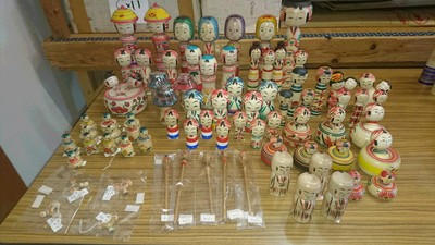 三重県四日市市carol Carolのこけしはじめ 出品商品のお知らせ こけし絵日記 津軽こけし館で出来るコト