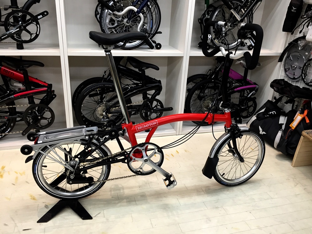  BROMPTON：ブロンプトン2018年モデルP6R入荷しました！_e0154005_20020871.jpg